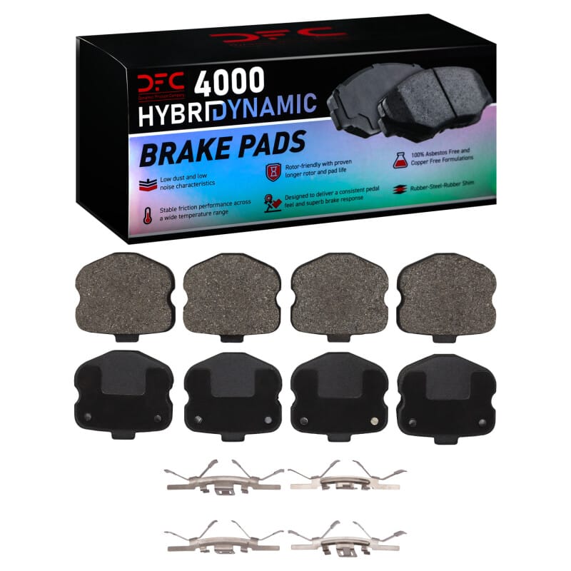 DFC — DFC 06-13 Chevrolet Corvette Rear 4000 HybriDynamic Brake Pads and Hardware Kit
DFC Brake Pad Set