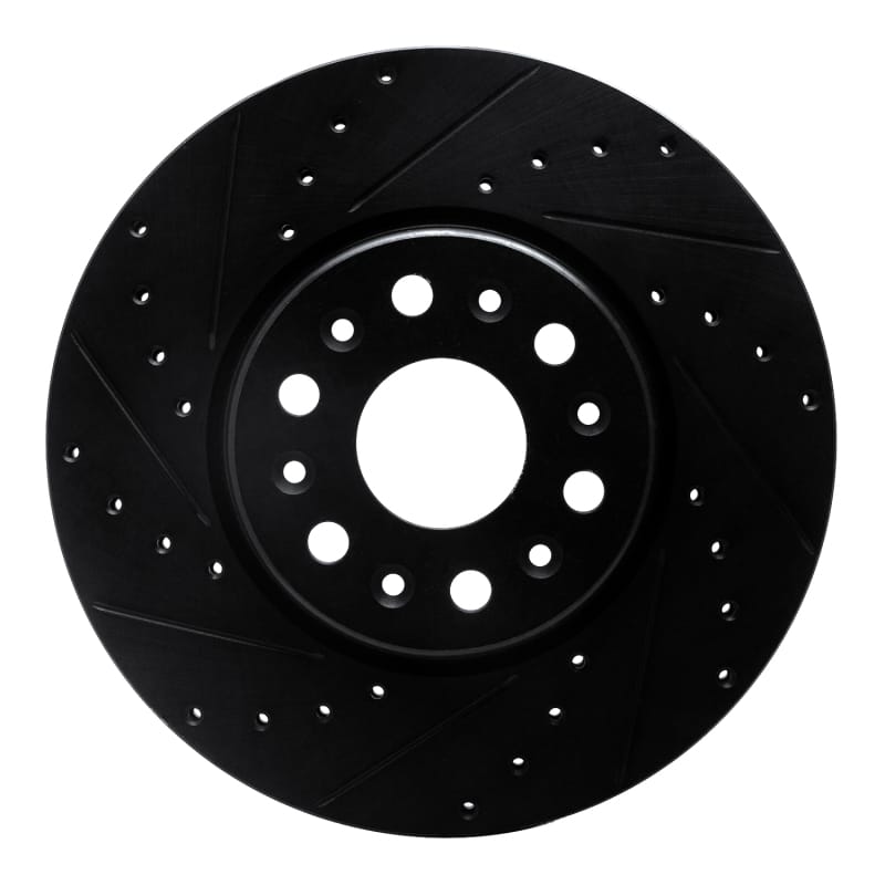 R1 Concepts — R1 17-25 Buick Enclave Front Left Drilled & Slotted Black Brake Rotor
R1 Brake Rotor Drill