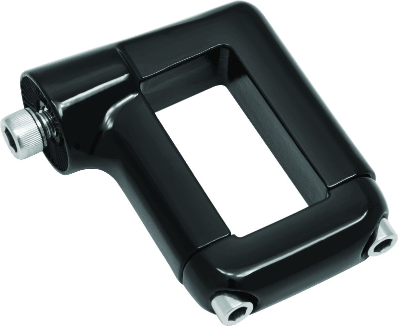 Kuryakyn — Side Mount License Plate Clamp Black