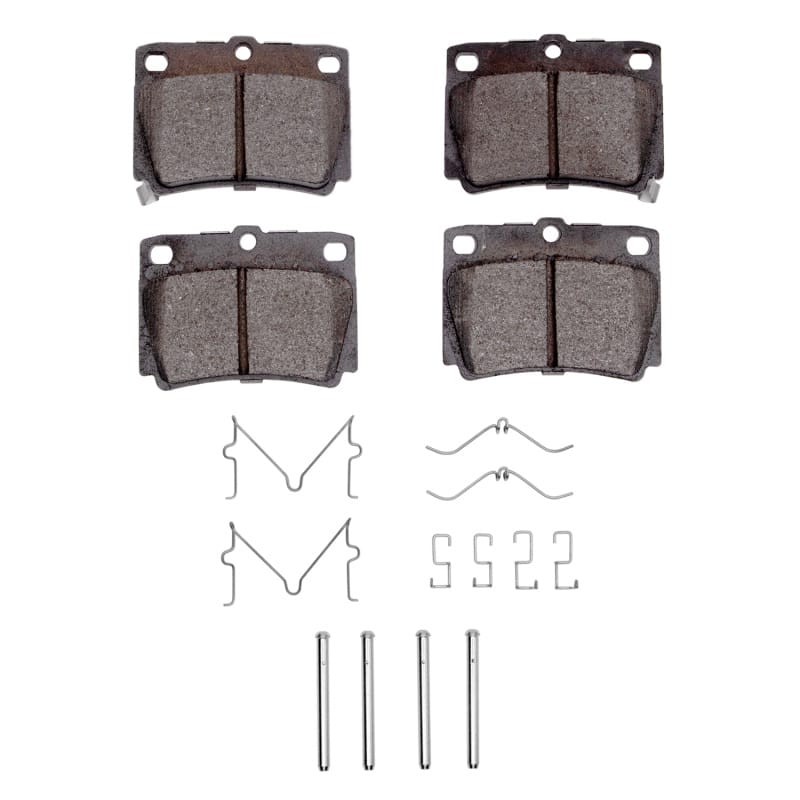 DFC — DFC 97-04 Mitsubishi Montero Sport (USA/Canada) Rear 4000 HybriDynamic Brake Pads and Hardware Kit
DFC Brake Pad Set