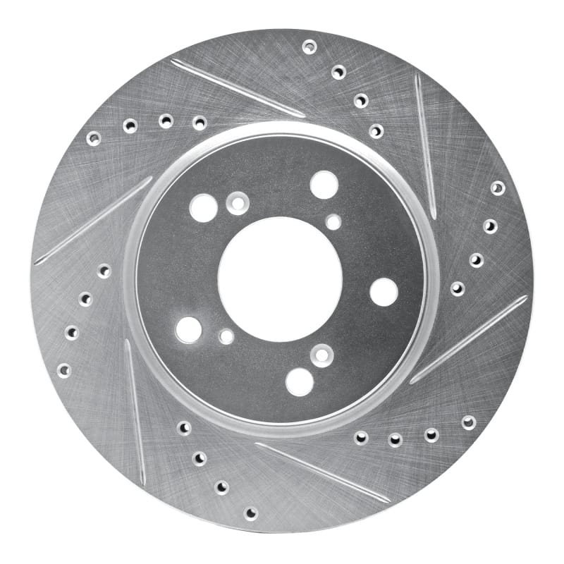 R1 Concepts — R1 05-10 Honda Odyssey Front Right Drilled & Slotted Silver Brake Rotor
R1 Brake Rotor Drill