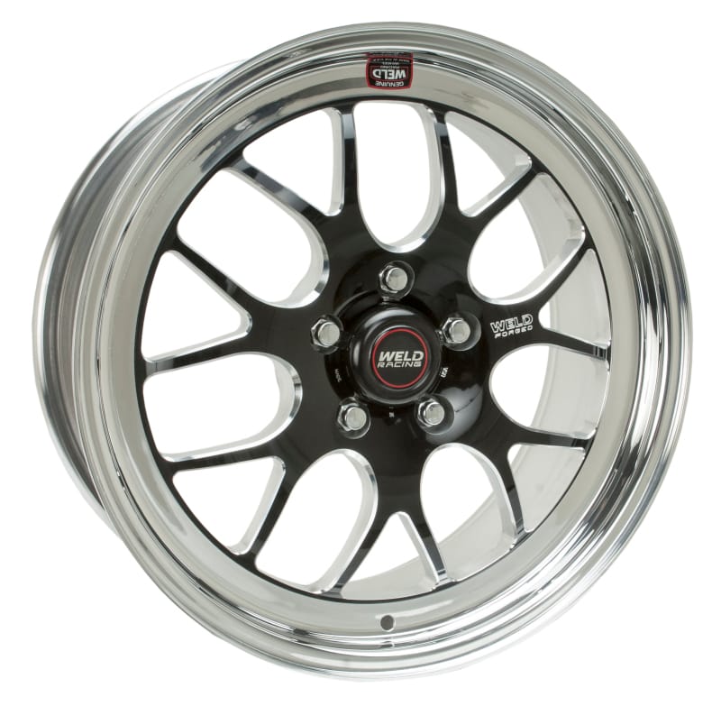 Weld — Weld S77 18x5 / 5x4.75 BP / 2.7in. BS Black Wheel (Medium Pad) - Non-Beadlock
18X5'' S77B