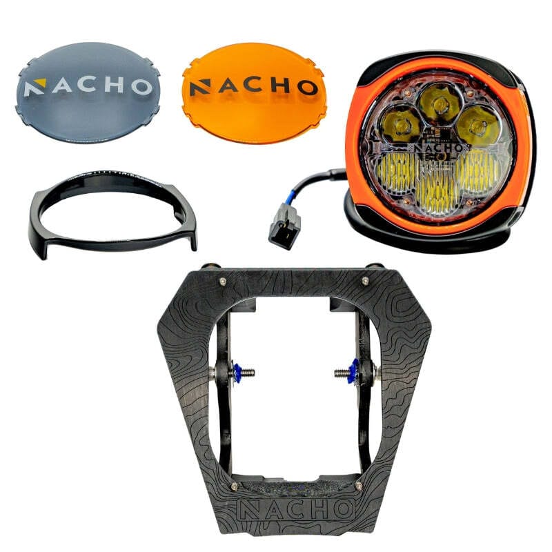 Nacho Offroad Technology — Nacho Lighting 17-23 KTM EXC Quatro Hi/Low Plug N Play Kit