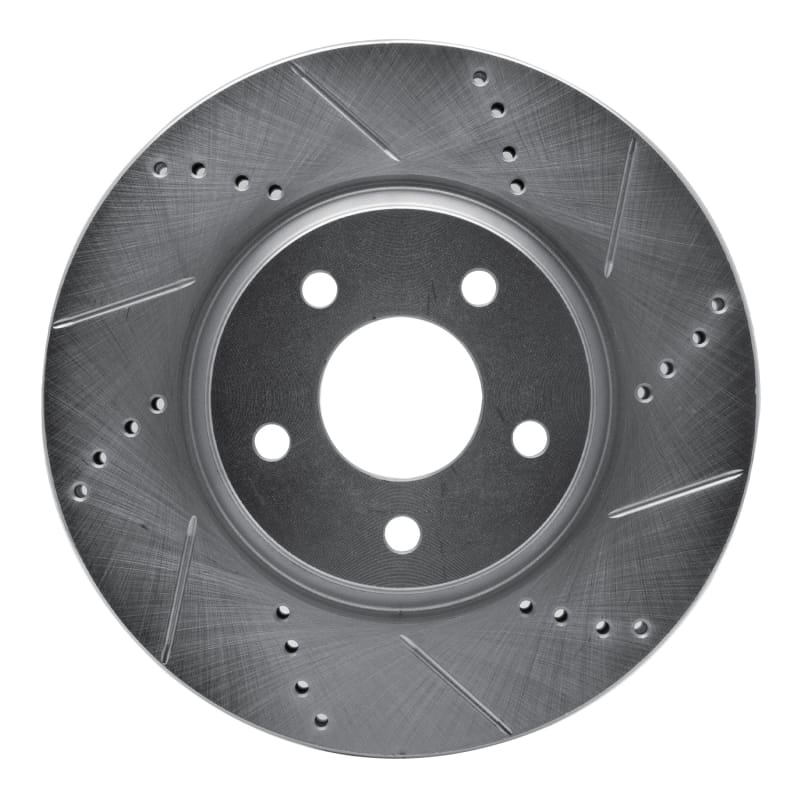 R1 Concepts — R1 04-12 Chevrolet HHR Front Right Drilled & Slotted Silver Brake Rotor
R1 Brake Rotor Drill