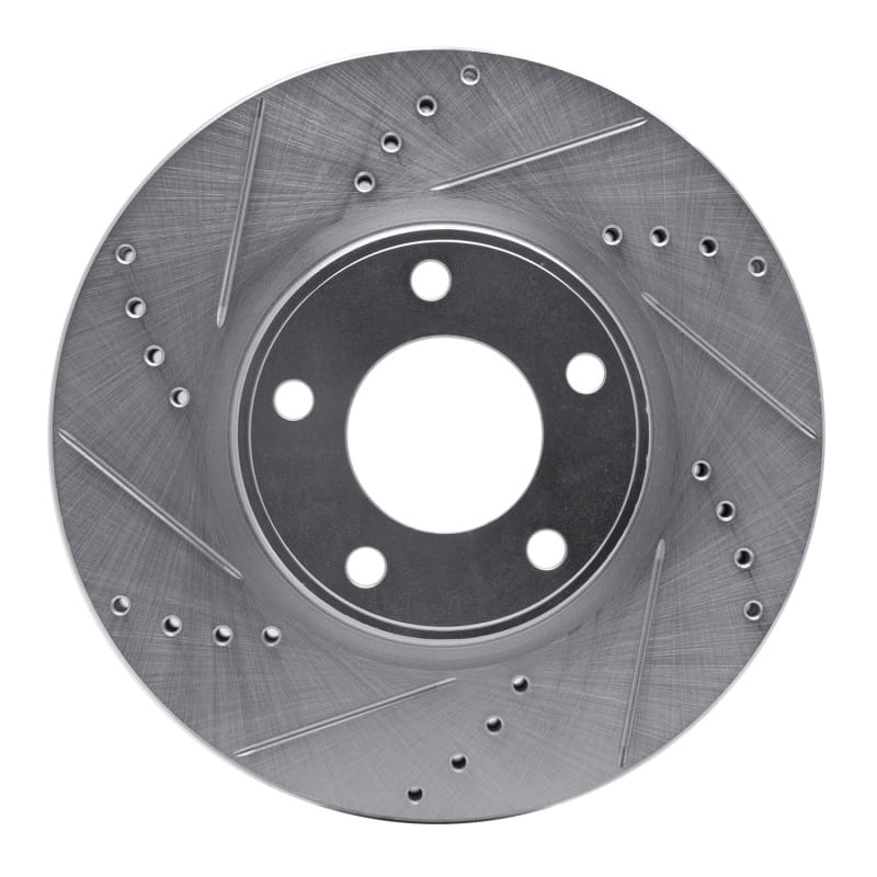 R1 Concepts — R1 07-08 Ford Edge Front Left Drilled & Slotted Silver Brake Rotor
R1 Brake Rotor Drill