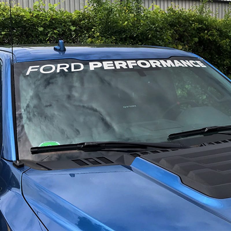 Ford Racing — Ford Racing 2009-2018 F-150 (Incl Raptor) Ford Performance Windshield Banner
Decal