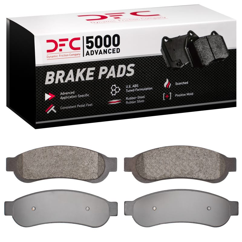 DFC — DFC 10-12 Ford F-250 4WD (Super Duty) Rear 5000 Advanced Semi Metallic Brake Pads
DFC Brake Pad Set