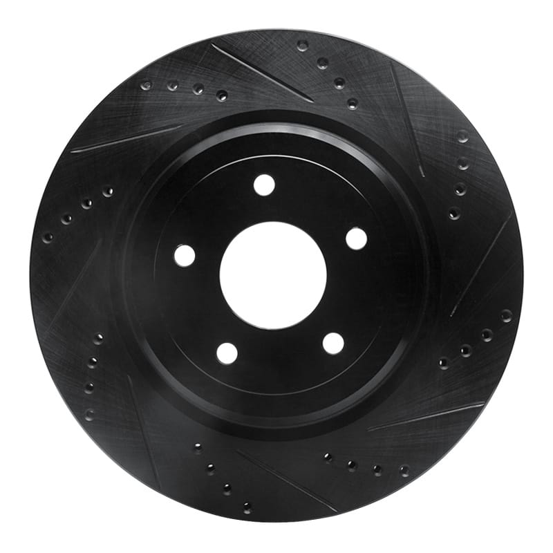 R1 Concepts — R1 06-13 Chevrolet Corvette Rear Right Drilled & Slotted Black Brake Rotor
R1 Brake Rotor Drill