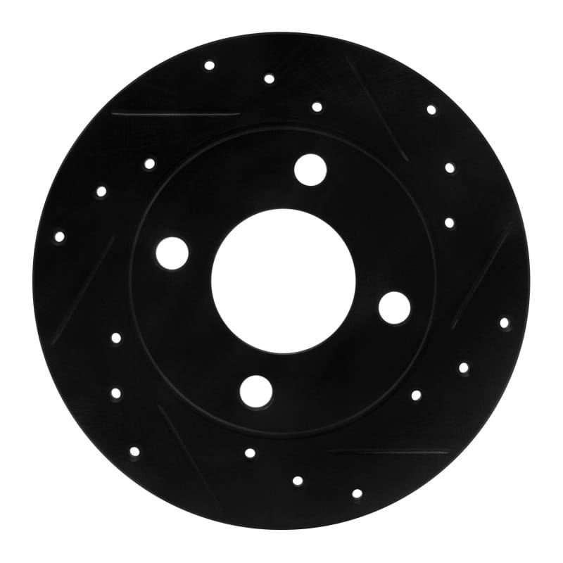 R1 Concepts — R1 84-95 Audi 90 Quattro Rear Right Drilled & Slotted Black Brake Rotor
R1 Brake Rotor Drill