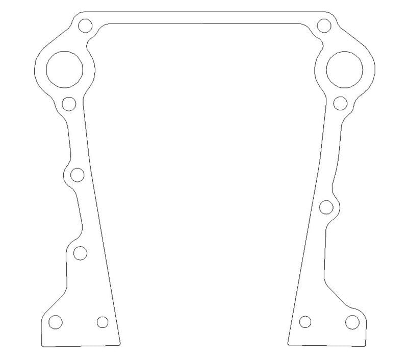 Cometic Gasket — Chrysler LA Timing Cover Gasket