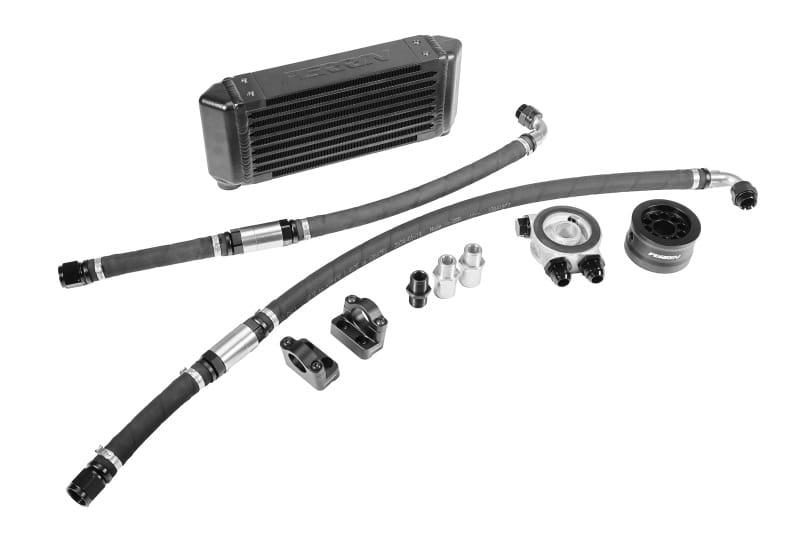 Perrin Performance — PERRIN 15-25 Subaru WRX Oil Cooler Full Kit (Top Mounted Requires Strut Brace)
