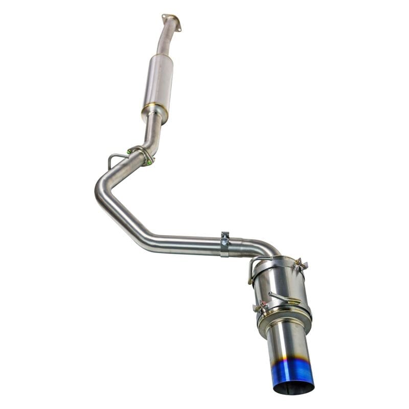 Remark — REMARK 2022 Subaru BRZ Catback Exhaust - R1 Spec Single-Exit Full Titanium (Resonated)
