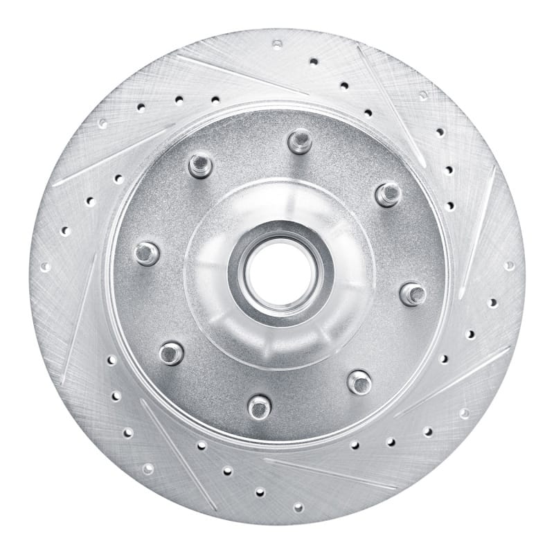 R1 Concepts — R1 80-85 Ford F-250 2WD (Excl Super Duty) Front Right Drilled & Slotted Silver Brake Rotor
R1 Brake Rotor Drill