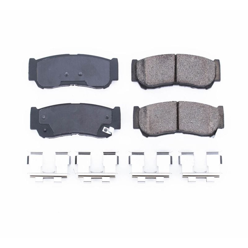 PowerStop — Power Stop 07-09 Hyundai Santa Fe Rear Z17 Evolution Ceramic Brake Pads w/Hardware
Z17 Brake Pads