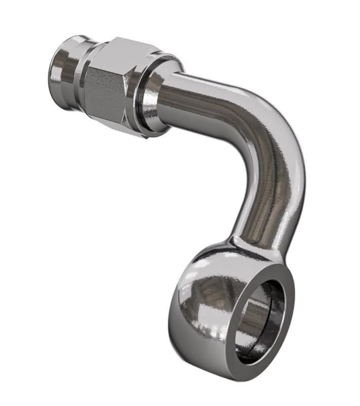 Goodridge — Goodridge 90 Deg Banjo for 7/16 Bolt