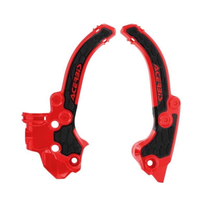 Acerbis — Acerbis 2024 KTM SX50 X-Grip Frame Guard - Red/Black