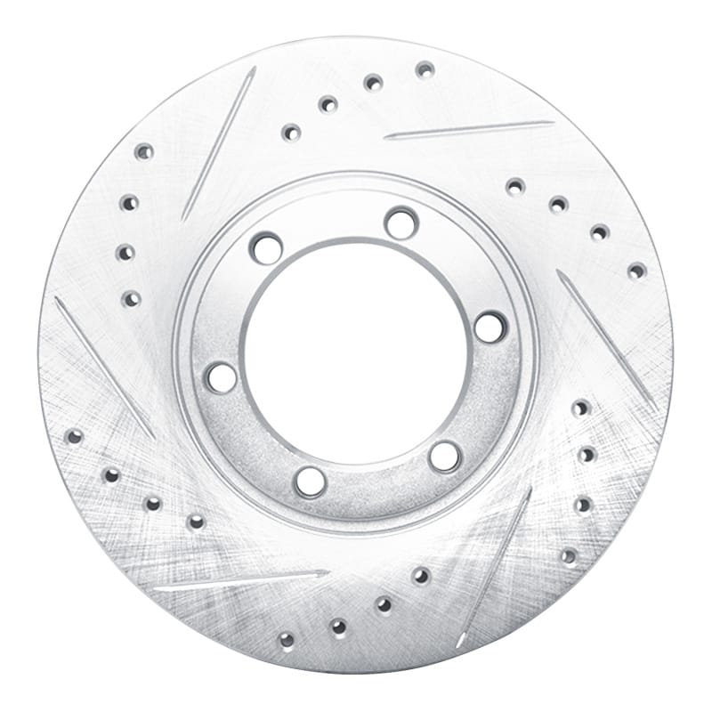 R1 Concepts — R1 86-06 Chevrolet Luv Pickup (Mexico) Front Left Drilled & Slotted Silver Brake Rotor
R1 Brake Rotor Drill