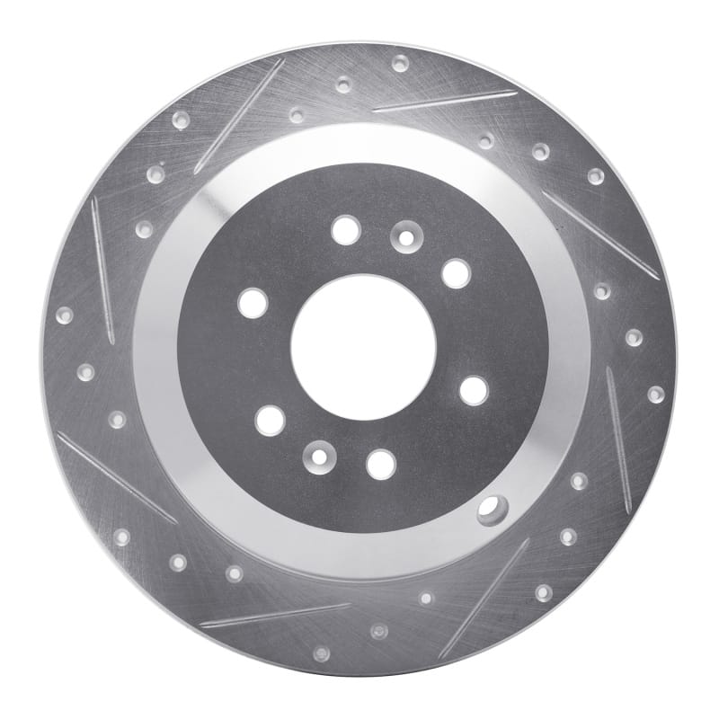 R1 Concepts — R1 09-10 Kia BORREGO Rear Left Drilled & Slotted Silver Brake Rotor
R1 Brake Rotor Drill