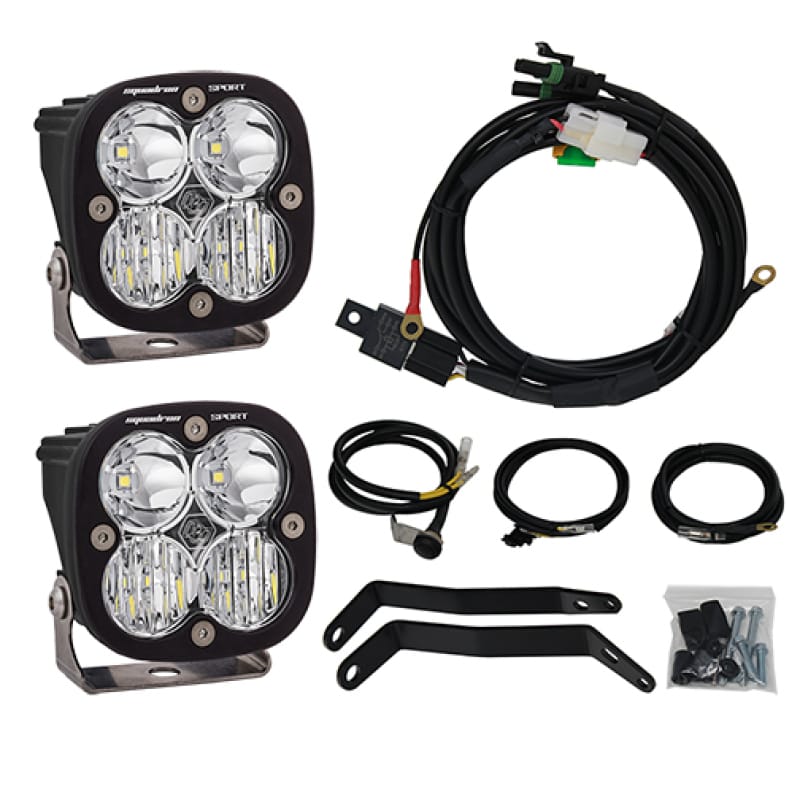 Baja Designs — Baja Designs 04-12 BMW G650X LED Light Kit Squadron Sport Sportsmen