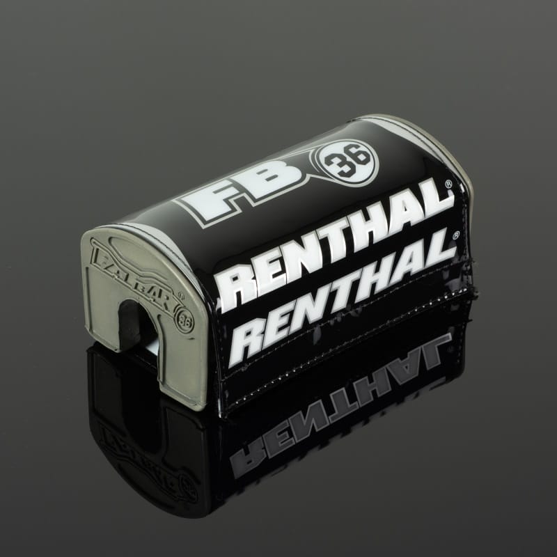 Renthal — Renthal Fatbar 36 Pad - Black/ Silver/ White