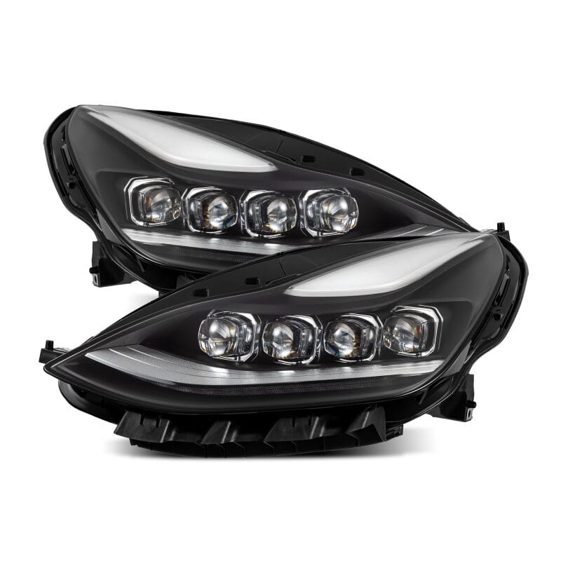 AlphaRex — AlphaRex 17-22 Tesla Model 3/20-23 Model Y NOVA-Series LED Proj Headlights Blk w/Actv Lgt & Seq.Sig
Projector Headlights