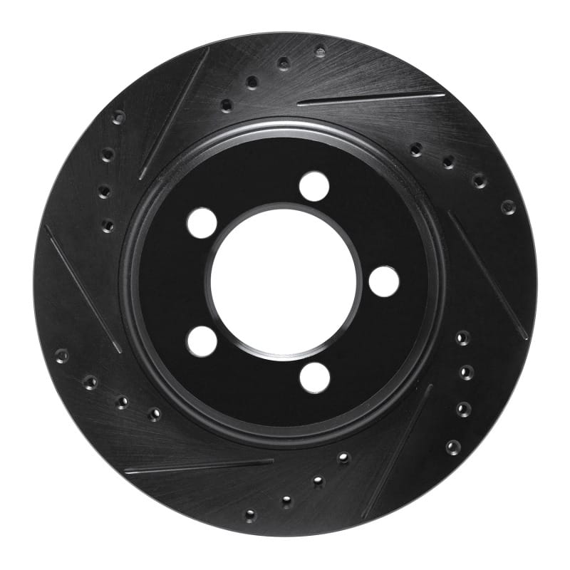 R1 Concepts — R1 67-67 Ford Thunderbird Front Left Drilled & Slotted Black Brake Rotor
R1 Brake Rotor Drill