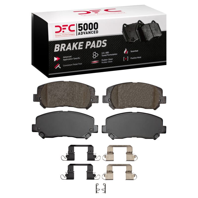 DFC — DFC 14-22 Chrysler 200 Front 5000 Advanced Ceramic Brake Pads and Hardware Kit
DFC Brake Pad Set