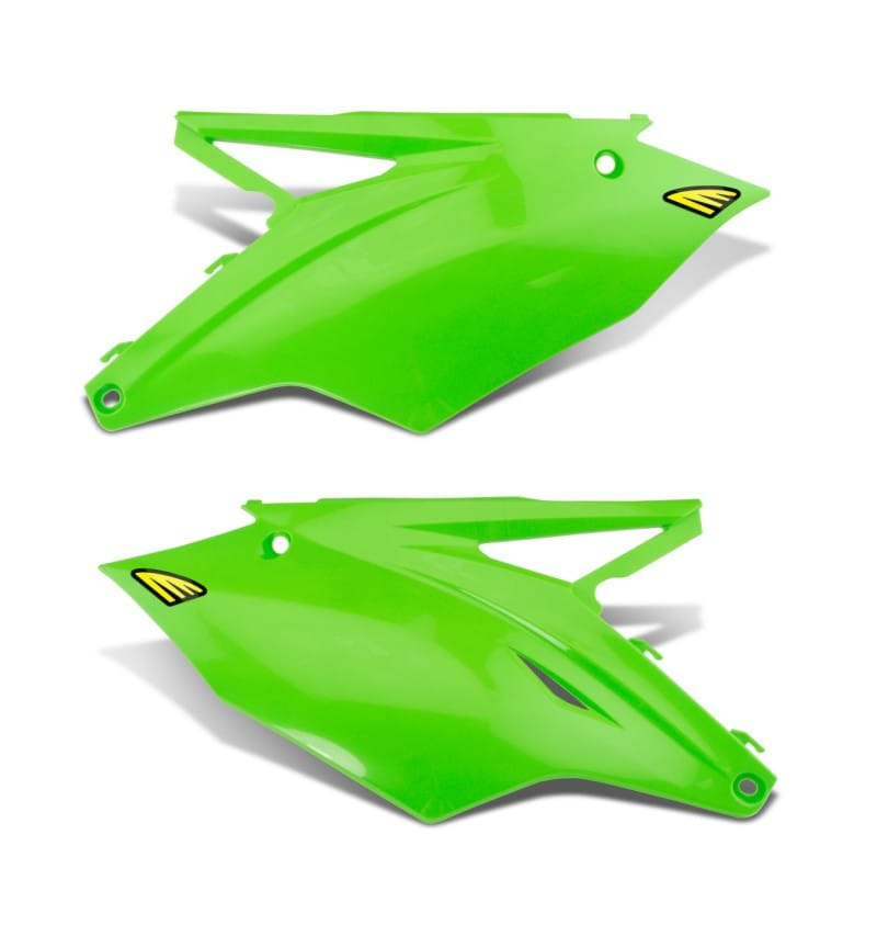 Cycra — Cycra 16-20 Kawasaki KX250F-KX450F Side Panels - Green