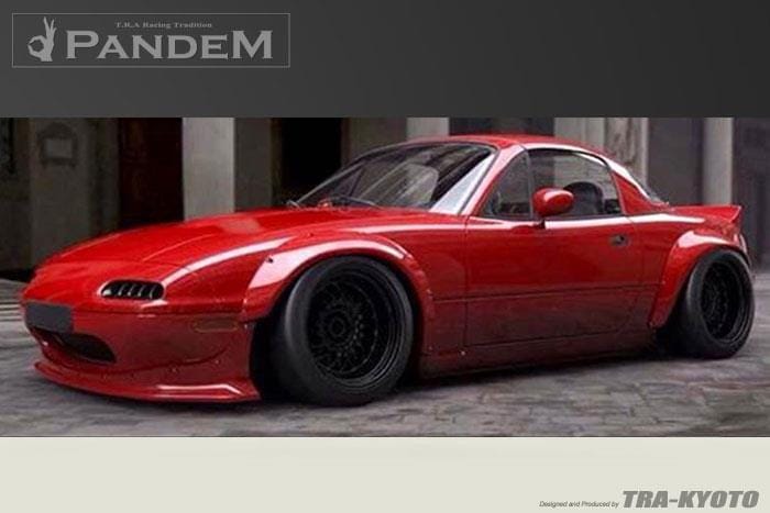 GReddy — GReddy 89-97 Mazda Miata (NA) Pandem Rocket Bunny Wide Body Front Over-Fenders