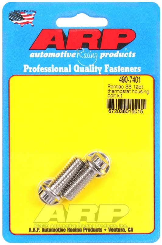 ARP — ARP Pontiac SS 12pt Thermostat Housing Bolt Kit