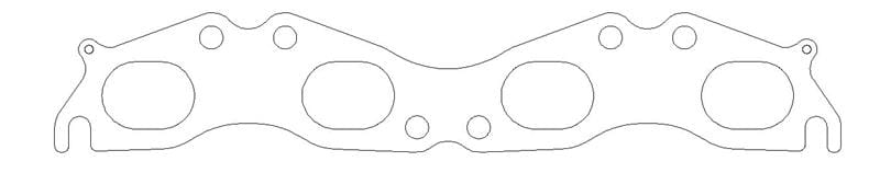 Cometic Gasket — Cometic Nissan SR20DE/T 91-02 Exhaust .030 inch MLS Head Gasket 2.050 inch X 1.580 inch Port
Exhaust Gasket