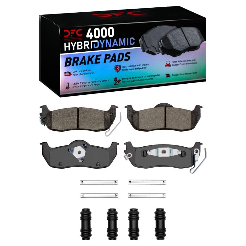 DFC — DFC 04-15 Infiniti QX56 Rear 4000 HybriDynamic Brake Pads and Hardware Kit
DFC Brake Pad Set