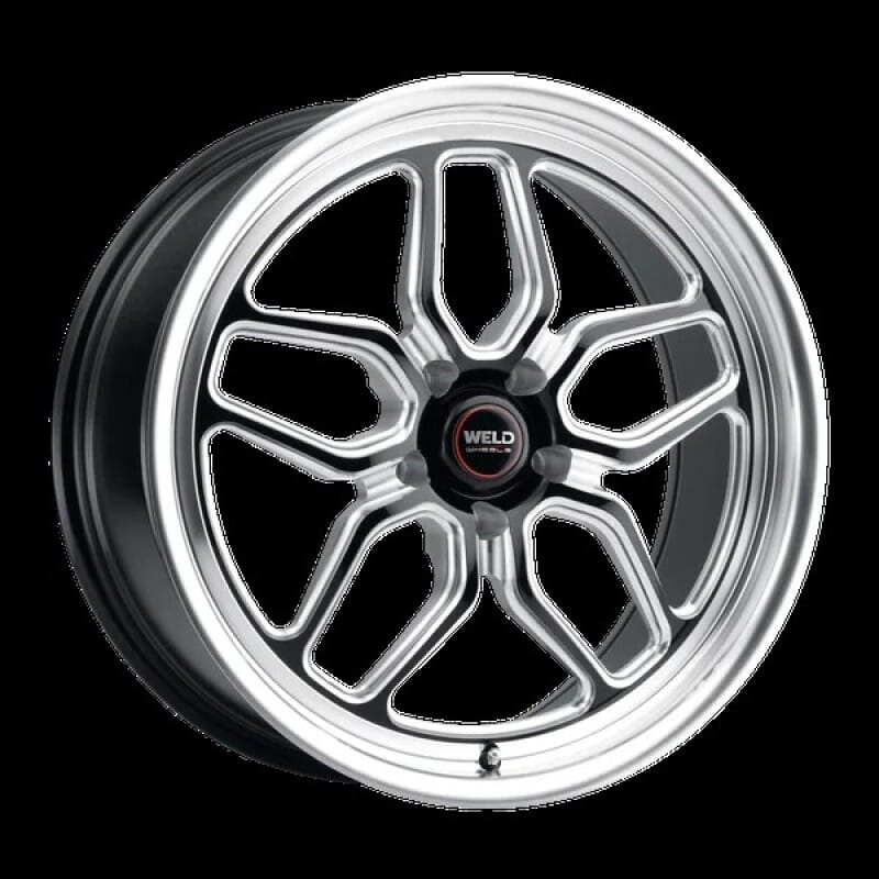 Weld — Weld Racing 22x9.5 Laguna 6X135 ET25 BS 6.23 Gloss Black Milled Wheel 87.1 Dia.