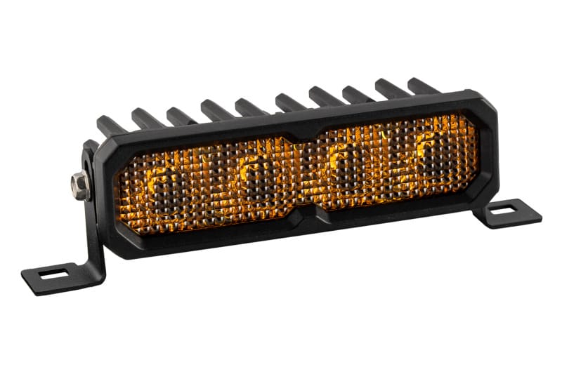 Diode Dynamics — Diode Dynamics SS6 Pro Yellow Flood Standard ABL (single) 3000K