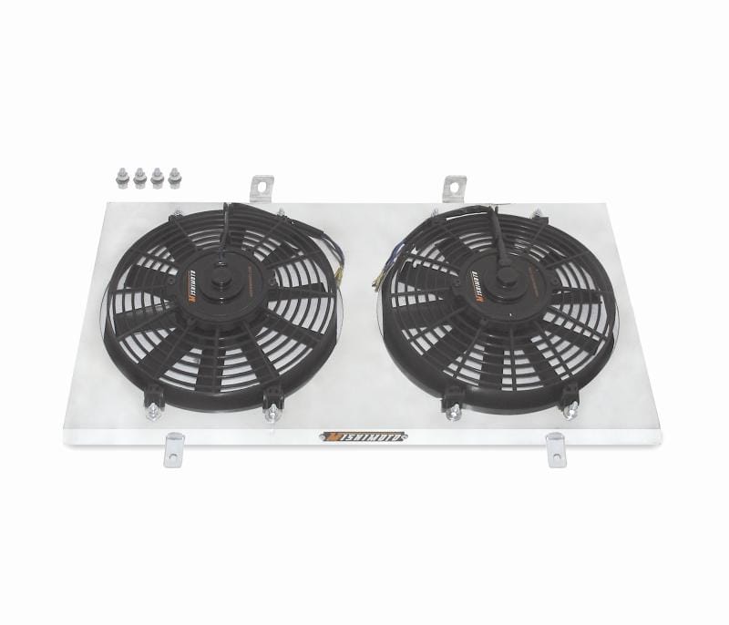 Mishimoto — Performance Aluminum Fan Shroud Kit, fits Nissan 300ZX Turbo 1990-1996
Nissan 300ZX Turbo Performance Aluminum Fan Shroud Kit