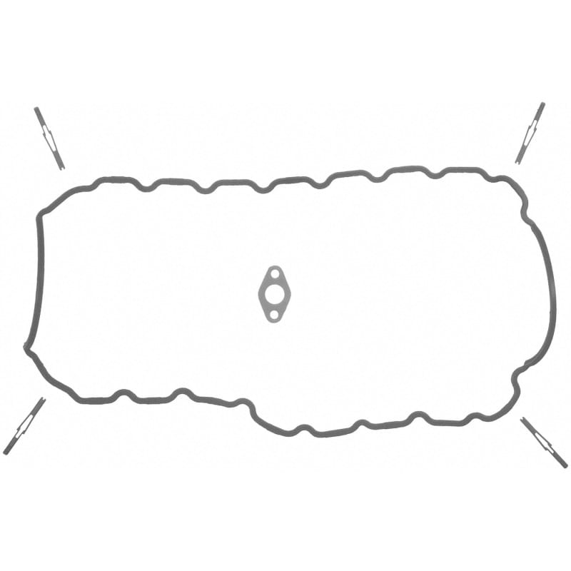 Fel-Pro — Fel-Pro Oil Pan SnapUps Included for OS 30545 R Engine Oil Pan Gasket Set PermaDry molded rubber
