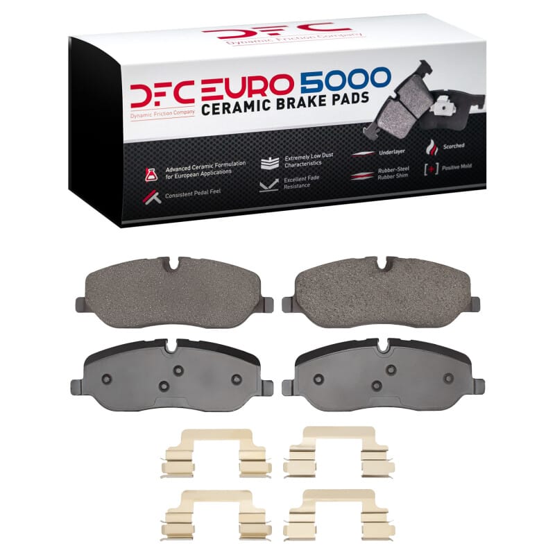 DFC — DFC 05-09 Land Rover Range Rover Sport Front Euro 5000 Ceramic Brake Pads and Hardware Kit
DFC EURO Pads + HW