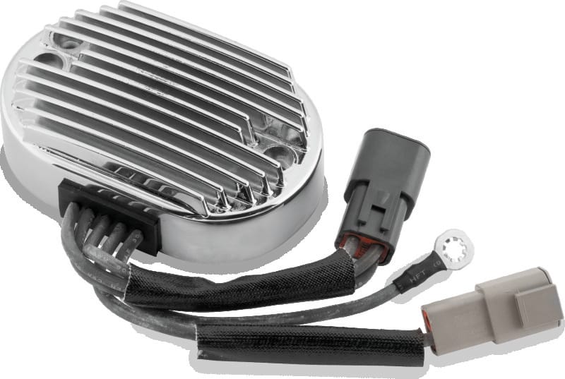 TwinPower — Voltage Regulator, 40 Amp, 12V, Chrome