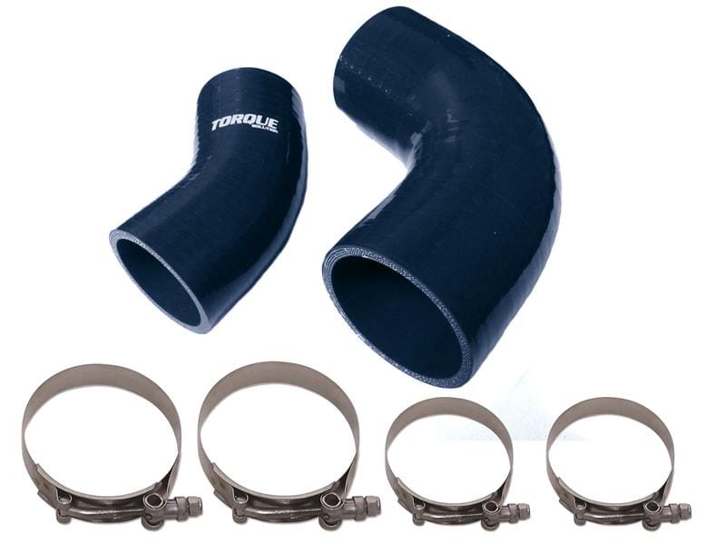 Torque Solution — Torque Solution Black IC Boost Hose Set: 2007-2013 Mazdaspeed 3