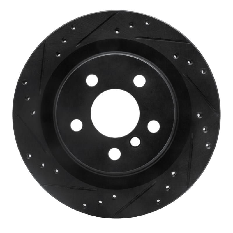 R1 Concepts — R1 16-26 BMW 228I Gran Coupe Rear Left Drilled & Slotted Black Brake Rotor
R1 Brake Rotor Drill