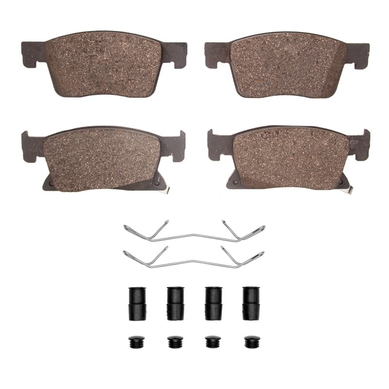DFC — DFC 16-19 Chevrolet Cruze Front 5000 Advanced Low Metallic Brake Pads and Hardware Kit
DFC Brake Pad Set