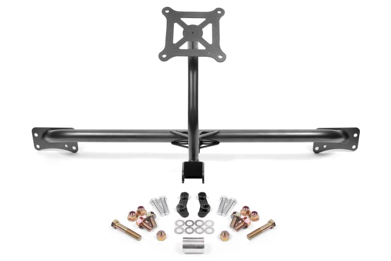 BMR Suspension — BMR 2015-2019 Ford Mustang Bolt-On Parachute Mount - Black Hammertone