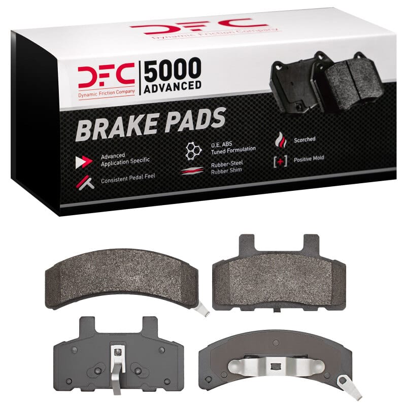 DFC — DFC 88-91 Chevrolet C1500 Front 5000 Advanced Semi Metallic Brake Pads
DFC Brake Pad Set