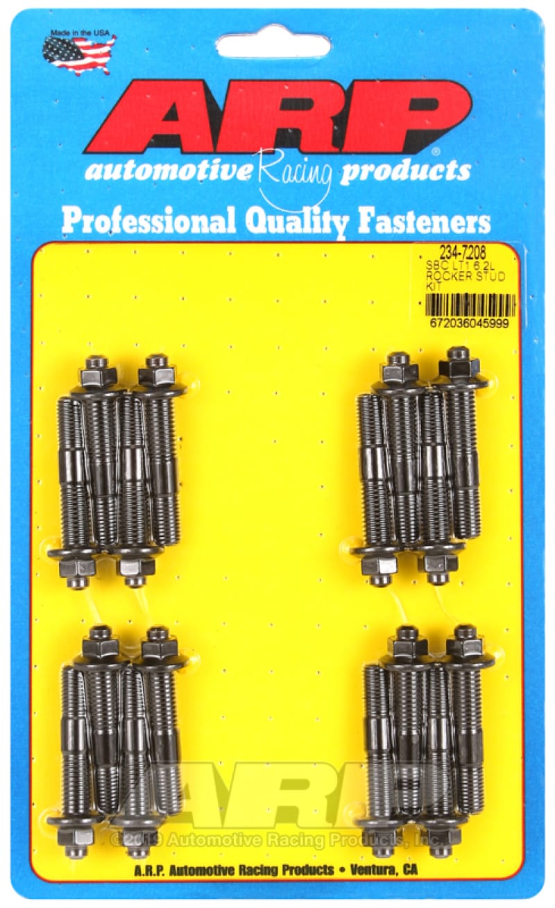 ARP — ARP SB Chevy LT1 6.2L Rocker Arm Stud Kit