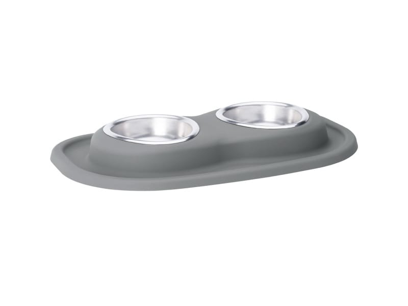 WeatherTech — WeatherTech Pet Feeding System Double Low 8oz 1in. Stainless Bowl - Dark Grey
Dog Bowl