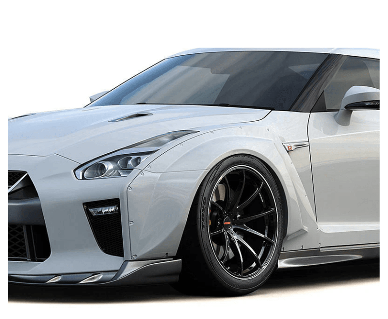 GReddy — GReddy 2017+ Nissan GTR R35 GRacer Full Wide-Body Aero Kit