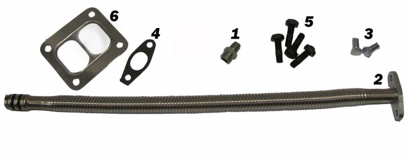 Fleece Performance — Fleece Performance 89-07 Dodge 5.9L Cummins S300-S400 Turbo Installation Kit
Turbo Kit