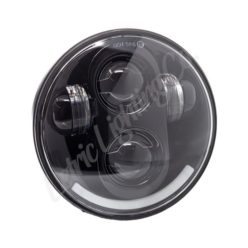 Letric Lighting — Letric Lighting 5.75" LED Black Premium Headlight