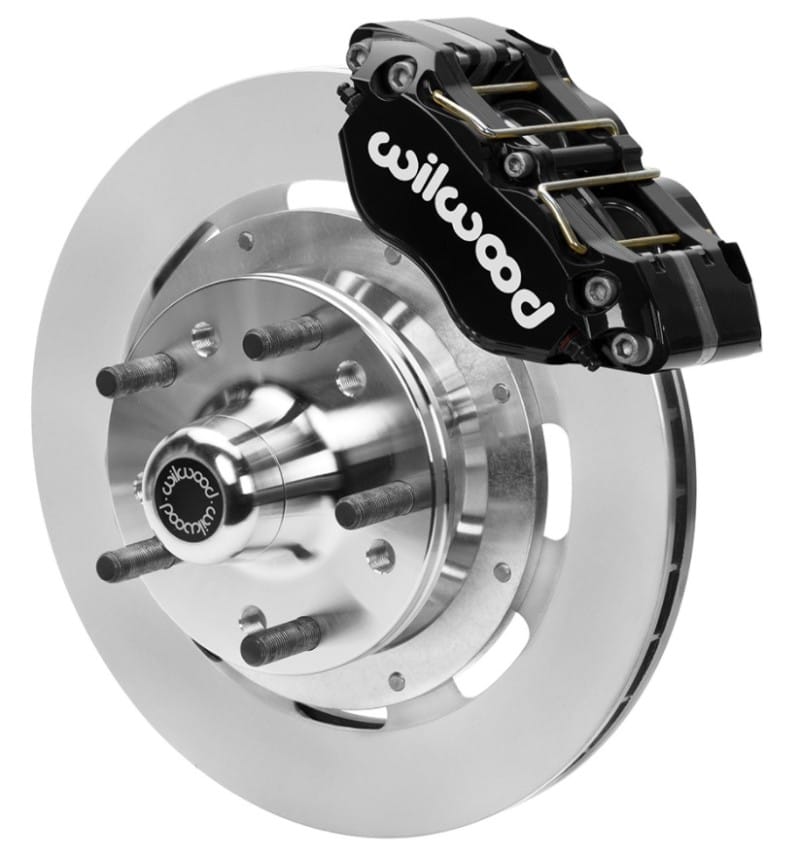 Wilwood — Wilwood 70-81 FBody/75-79 A&XBody Dynapro Frt Brk Kit 11.75in Rtr Blk Caliper Use w/ ProDrop Spindle