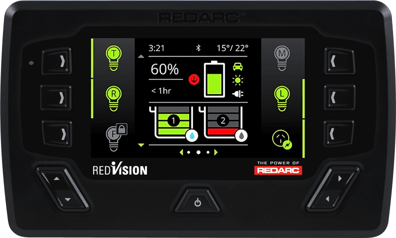 REDARC — REDARC Remote Control Unit - 4.3In Display TVMS Packed
Power Distribution